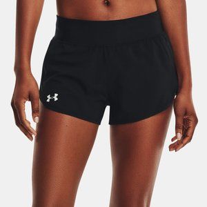 Women's UA Speedpocket Shorts Black - Size XS